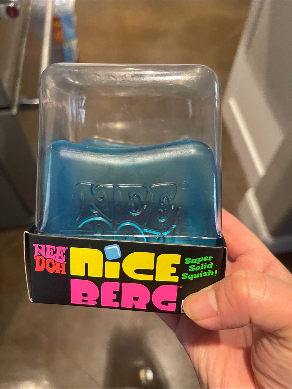Nice Berg Squish Toy - Blue